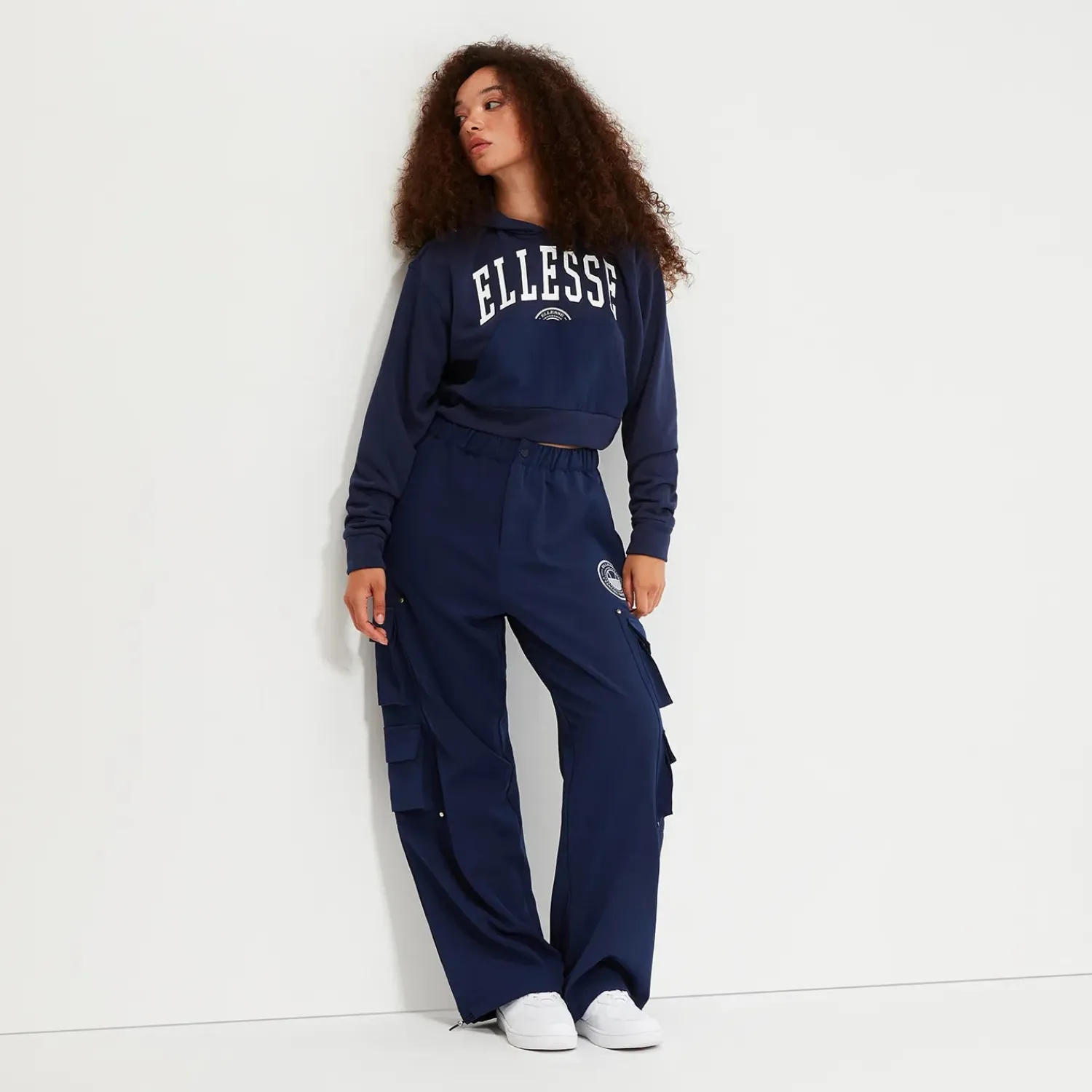 Ellesse Women's Rosarian Cropped Hoody | Women Hoodies & Sweatshirts